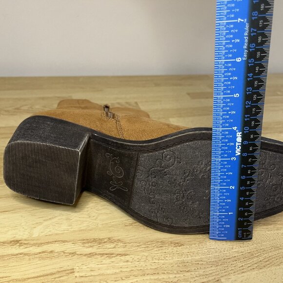 NWT Fringe Booties Ankle Boots Suede Size 9.5 **(Read description) - Picture 8 of 8